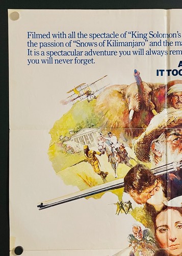 Shout at the Devil (1976) Original One Sheet Movie Poster – Fine **Lee Marvin** - Picture 3 of 6