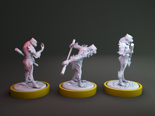 Unmatched sidekick clones for Sun Wukong (pack of 3 unit) - Imagen 5 de 6