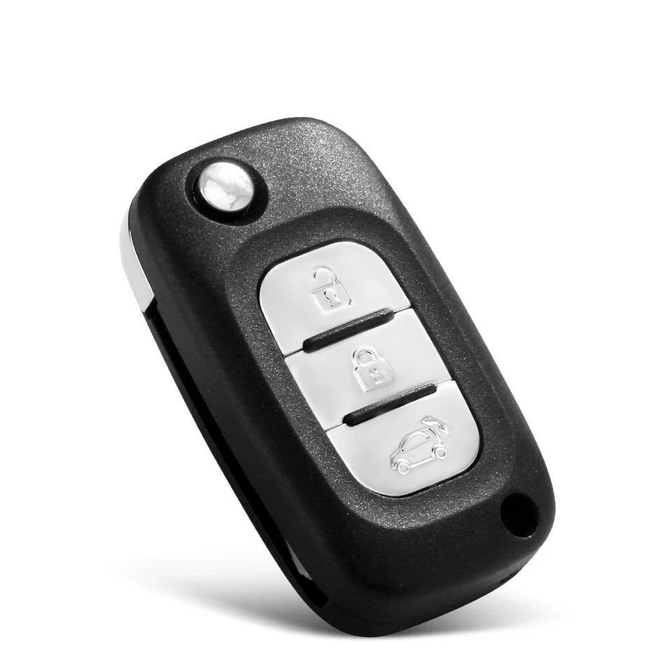 chiave telecomando guscio cover 3 tasti smart 453 fortwo forfour logo - Immagine 3 di 4