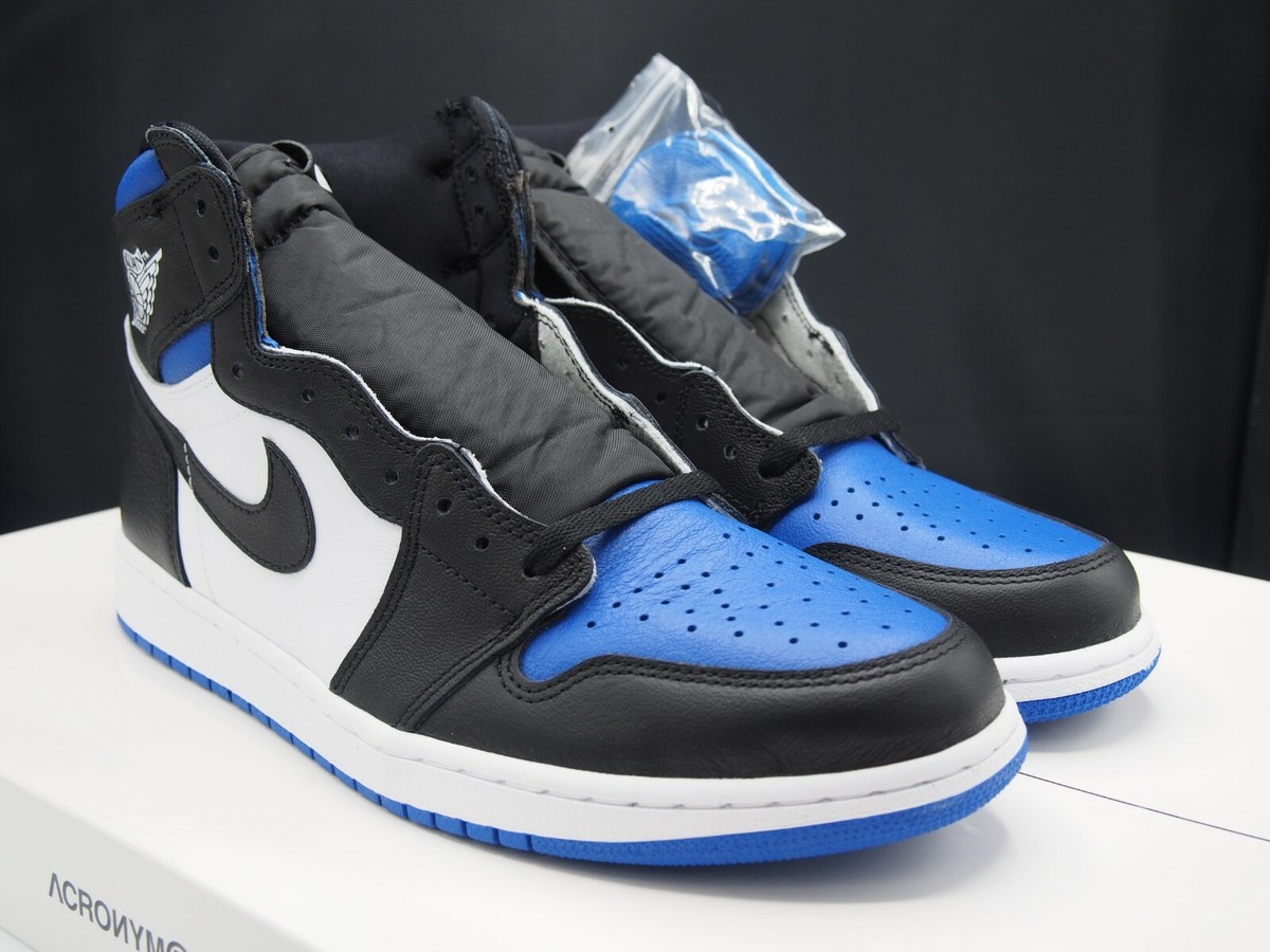 Size 10.5 - Jordan 1 Retro OG High Royal Toe (555088-041) Nike Air Jordan 1 Retro High  main image 2