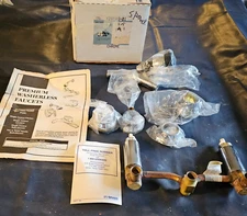 US Brass Valley Plus Premium Solid Brass  New Old Stock Y24146 Cresent shape