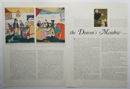 The Garden of Eden by Erastus Salisbury Field from 1955 American Heritage - Picture 2 of 2