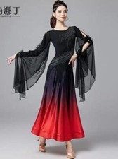 Modern Dance Dress New Style National Standard Waltz Competition Skirt Dress