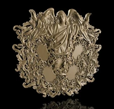 3D STL Model Family Tree & Angel Guard for CNC Router Aspire Artcam 3D Printer