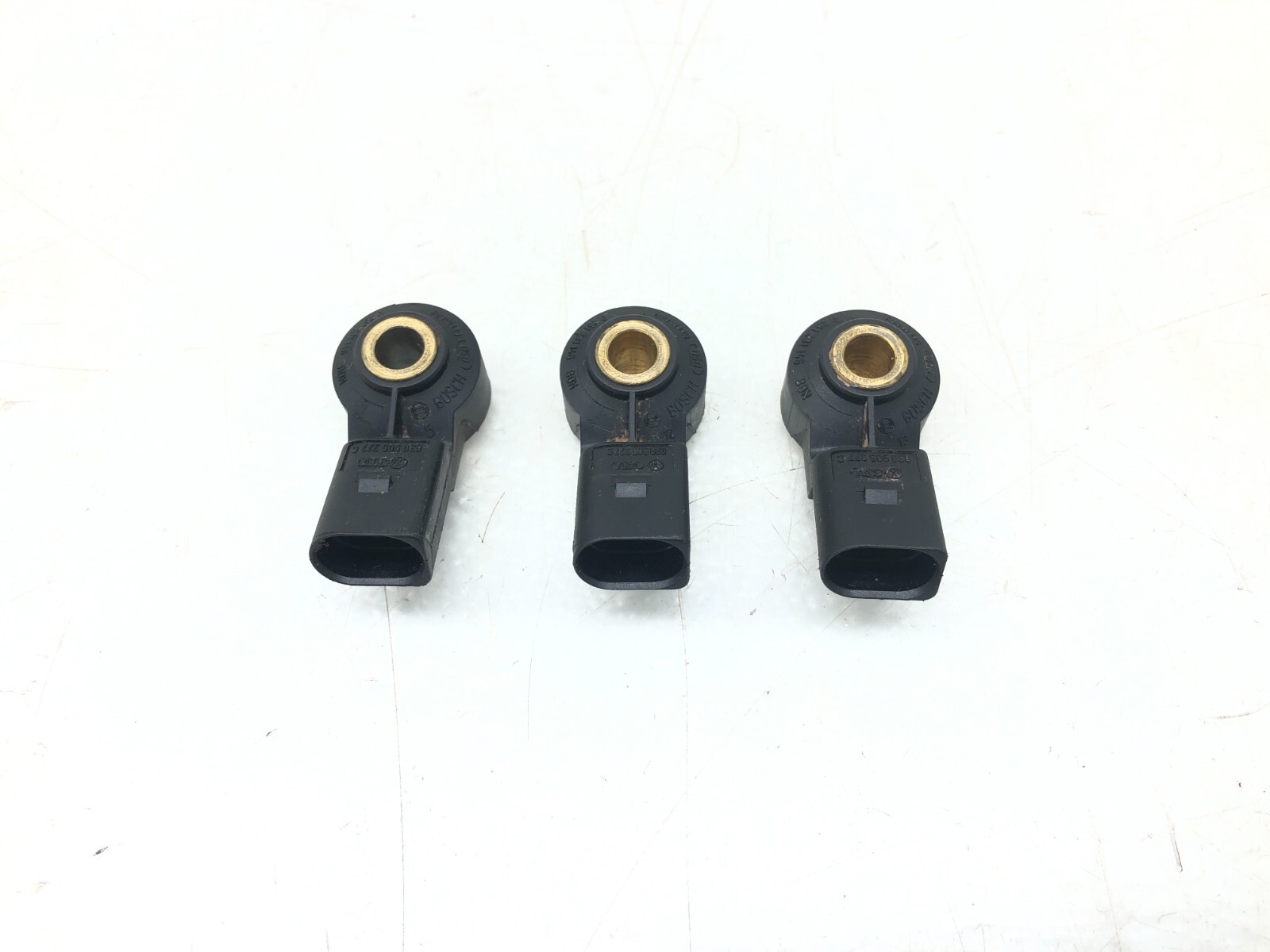 2014-2018 BENTLEY FLYING SPUR 4.0L V8 IGNITION DETONATION KNOCK SENSOR SET X3