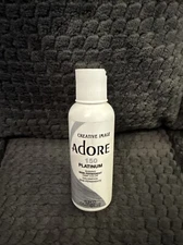 Adore Semi Permanent Hair Dye Color Platinum  150 118mL