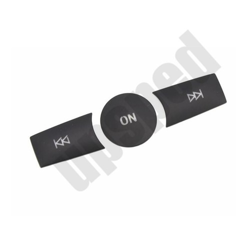 Black Volume Button ON Button Cover Trim For Mercedes Benz C E GLK CLS ML Class - Picture 4 of 5