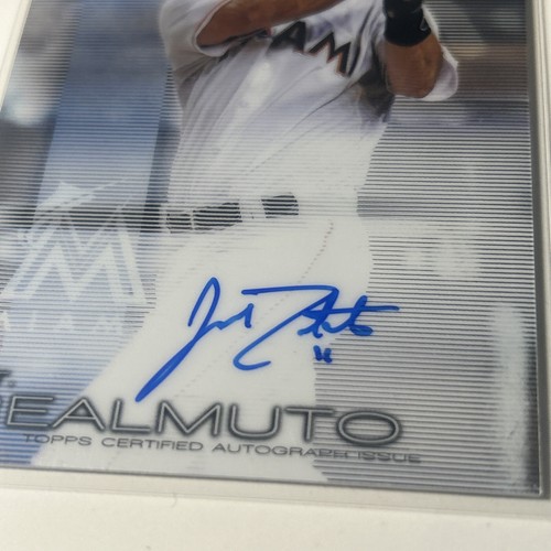 J.T Realmuto Auto 2016 Topps Finest FA-JR, Phillies Catcher - Picture 6 of 11