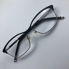 Marie Claire Glasses Frames Only 53/15/140 MATT BLK/SLV black silver designer