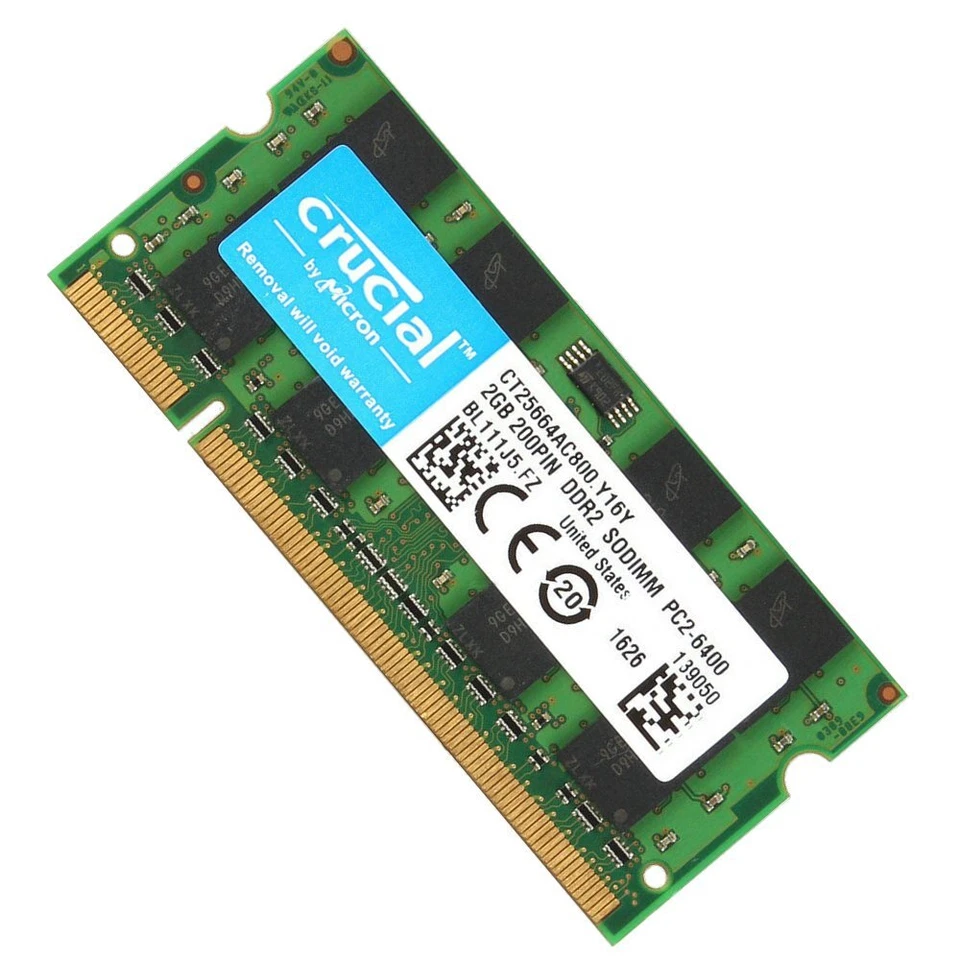 4GB 2X 2GB DDR2 RAM Memory for Compaq Presario CQ61 Series Presario CQ61-410US - Image 4 of 4
