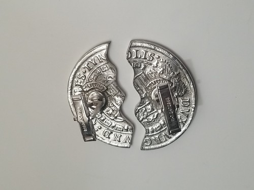 LARGE VINTAGE AUSTRIAN ARCHDUKE LEOPOLD VX THALER CUFFLINKS BY SWANK - Picture 3 of 9