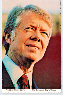 President Jimmy Carter 39th President United States Postcard 1977 | eBay