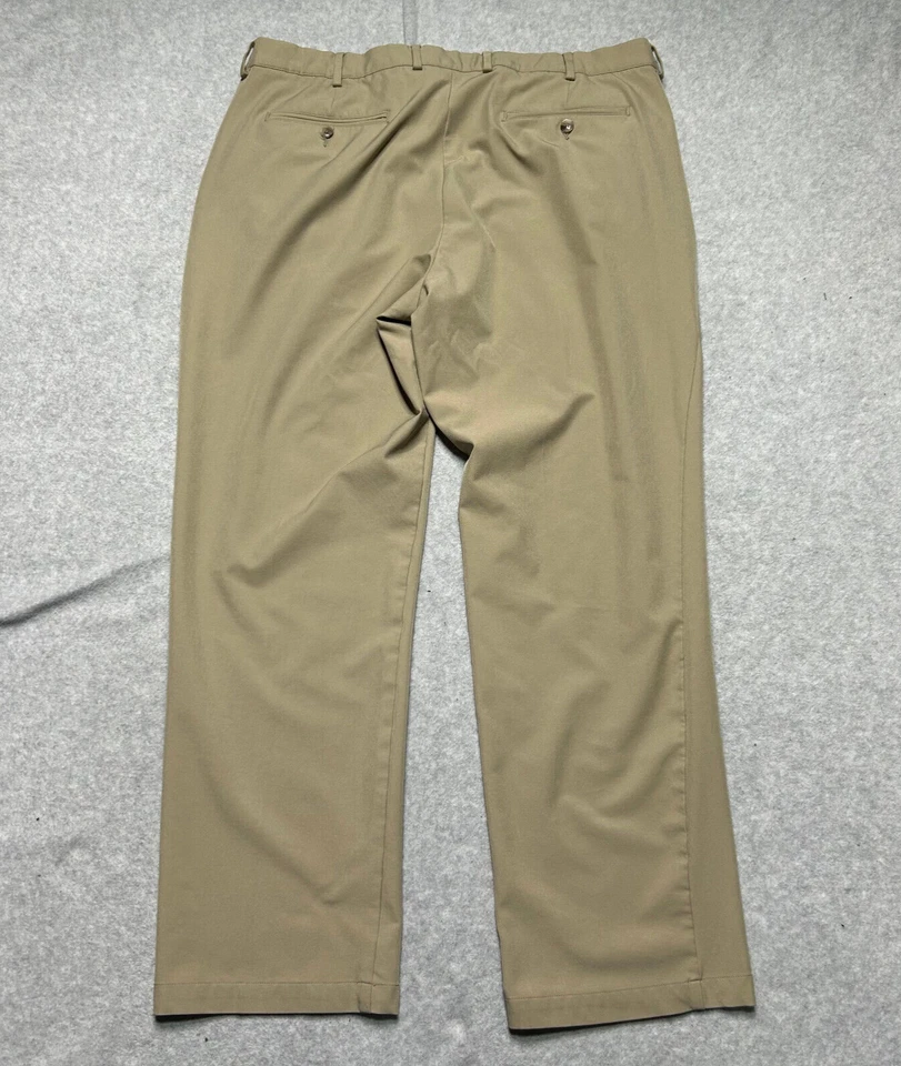 Pantalones Greg Norman Para Hombre 40 X 31 Caqui Golf Rendimiento Elastizados Calce Recto Foto 2 de 4