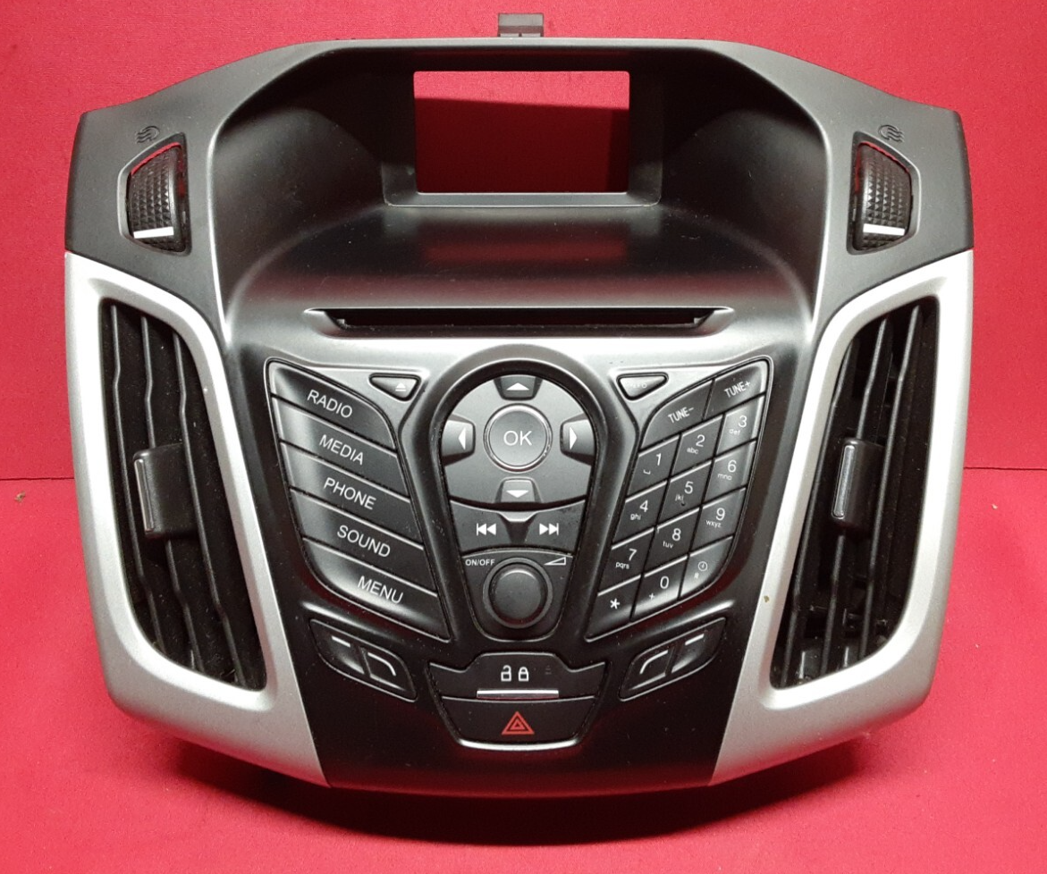 2012 - 2014 Ford Focus Dash Panel Display Radio Control & Bezel DM5T-18K811-LA