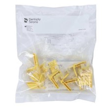 Dentsply XCP-DS Fit Sensor Holder XRAY Posterior Biteblock pack 10 Yellow Rinn