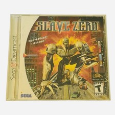 Slave Zero Dreamcast Game Sega W/ Registration Card CIB TPS Shooter Vintage HTF