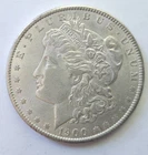 1900-0 Morgan Silver Dollar-X Fine