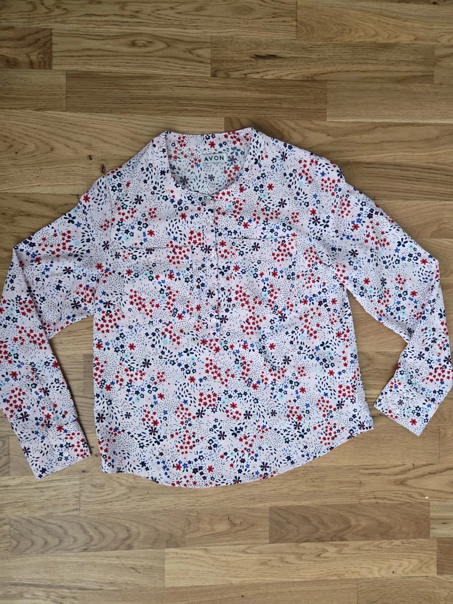 Ivory Ditsy Print Double Lined Tube Top Size XS