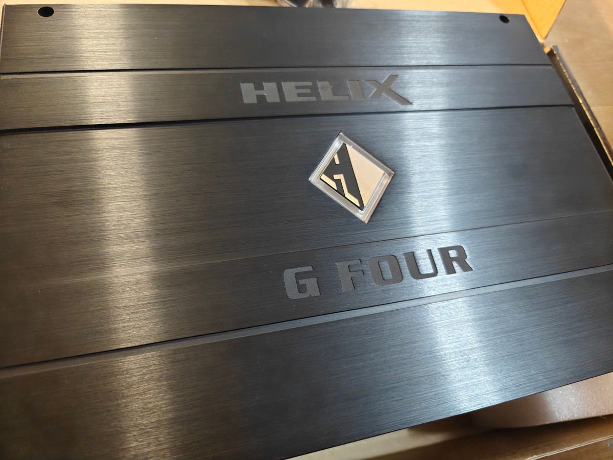 HELIX G Four Amplifier-4 channel SQ amplifier-mint condAUDIOTECH