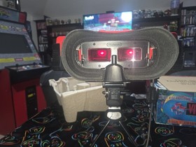 Nintendo Virtual Boy  With Box, A.C Adapter .Tested Working! 2 GAMES