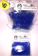 Swarovski Crystal 4mm 1,440 pcs Sapphire 5000 10 baggies of 144 