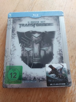 blu-ray steelbook Transformer Triologie neu