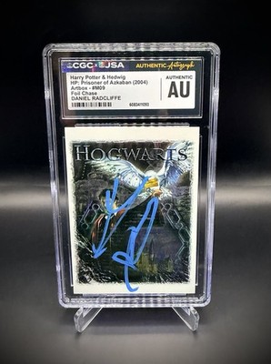Daniel Radcliffe - Harry Potter - CGC Authentic Auto - Artbox Foil Chase