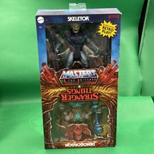 Mattel Masters of the Universe x Stranger Things Skeletor Demogorgon Figures NIB