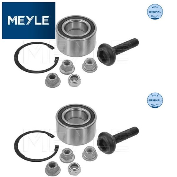 2X Radlagersatz Meyle 1004980210 2 Radlager Satz Links Rechts Vorderachse-image