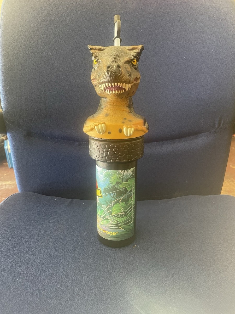 RARE Jurassic Park The Ride T-Rex Dinosaur Souvenir Cup Universal