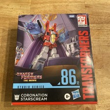Transformers Studio Series 86-12 The Movie Coronation STARSCREAM NEW-IN HAND