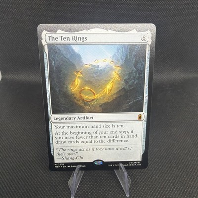 Die zehn Ringe Legendäres Artefakt MTG Magic The Gathering MSH M 251 Marvel NM