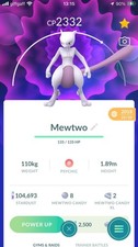 POKEMON TRADE GO - MEWTWO - 2018 - GUARENTEED LUCKY - NEED REGISTERED