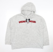 Womens UK M Regular Disney Grey Hoodie Hoodie