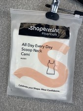 Shapermint Compression Camisole Tank White Womens Large White Adjustable Support