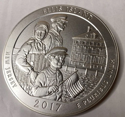 2017-P America the Beautiful Quarters Ellis Island — photo from the most recent tracked eBay sale
