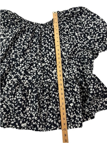 Old Navy Womens Plus Size 4X Floral Key Hole Back Short Sleeve Tunic Top - Picture 10 of 24