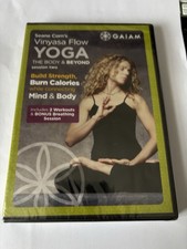 GAIAM Seane Corn Vinyasa Flow Yoga Session 2 Body & Beyond (DVD, 2 Disc set)