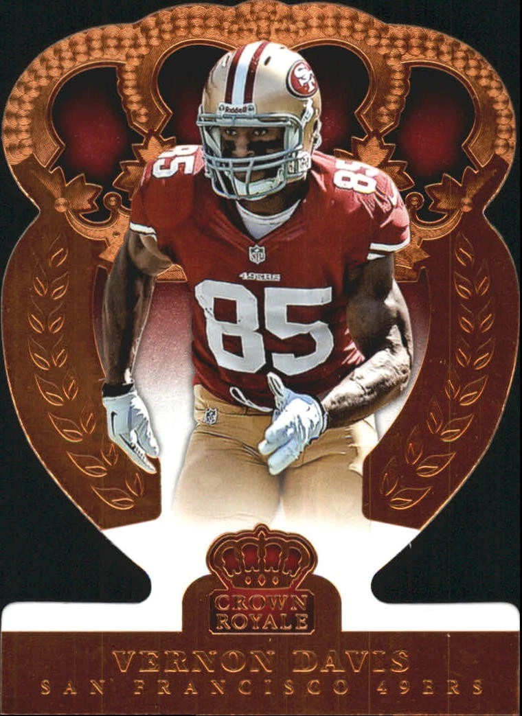 Vernon Davis trading card
