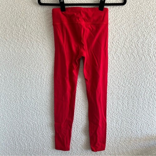 Athleta Girl Kids High Rise Chit Chat Red Leggings Size Large / 12 - Picture 4 of 12