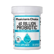 Physician's Choice Probiotics 60 Billion CFU - Multi Enzymes, Organic Prebiotics