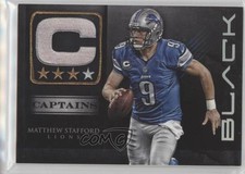 2012 Panini Black Captains /349 Matthew Stafford #7 9ga