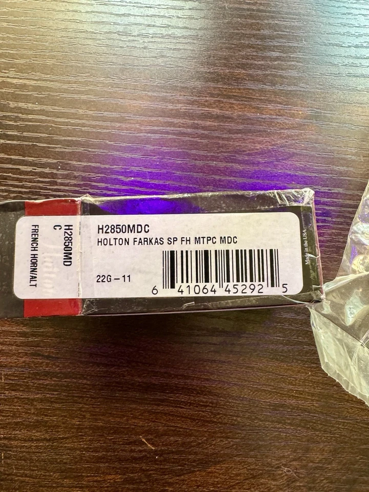 Мундштук с валторной серии Holton Farkas серебристый MDC - Изображение 3 из 3