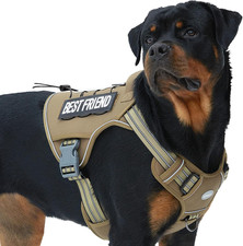 Dog Harness Heavy Duty for Large Dogs No Pull Breathing Padding Molle System