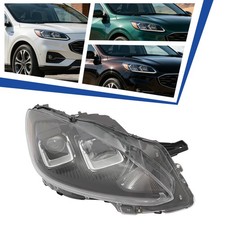 Right Headlight with DRL for 2020 2021 2022 Ford Escape SE/SEL Halogen Headlamp