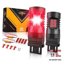 B1b Series 3157 Led Bulbs Red For Brake Light 400 Brighter T25 3057 3457