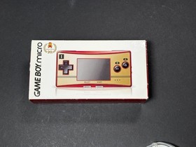 [MINT+] Nintendo Game Boy Micro Famicom Console - Red/Gold