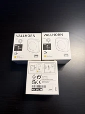 IKEA VALLHORN Wireless Motion Sensor Smart White IP44 Day/Night | Quantity 3
