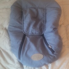 Cozy Cover Gray White Infant Baby Car Seat Cover for Babies Newborns Protection