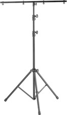 LTP6 9' Tall Tripod Stand with 8-Bolt T-Bar, Black